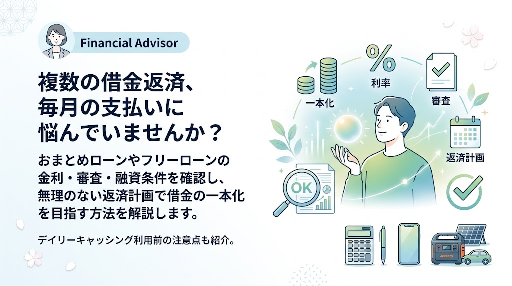 おまとめローンの審査前に確認したい条件と必要書類